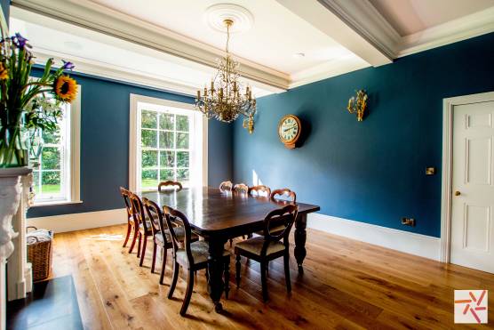 Location 3202W 9 photography location in west yorkshire dining room with wooden flooring