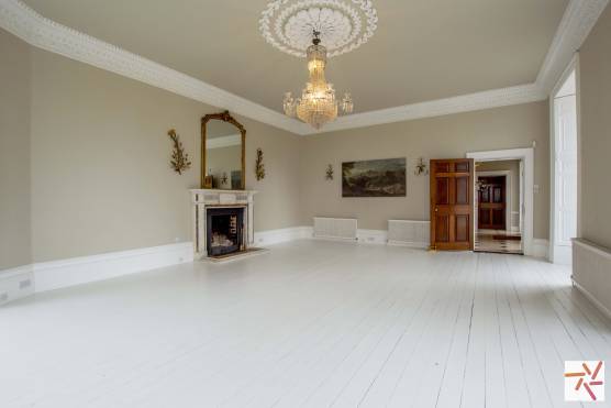 3342E 4 tv commercial location house in Lincolnshire white ballroom