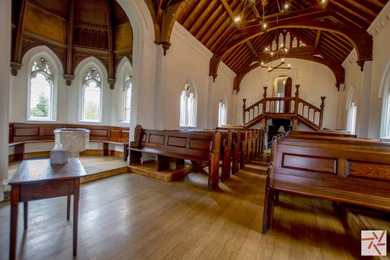 3341N 17 tv commercial location in North Yorkshire traditional chapel