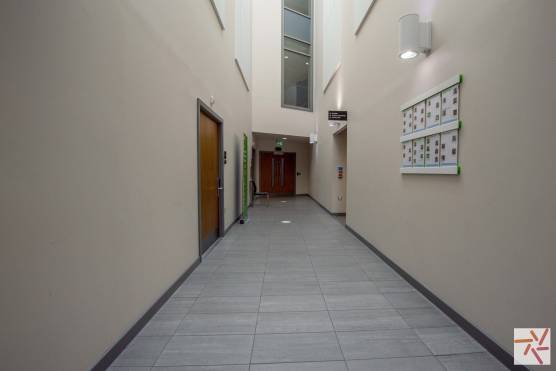 3344M 20 filming location in Manchester office corridor