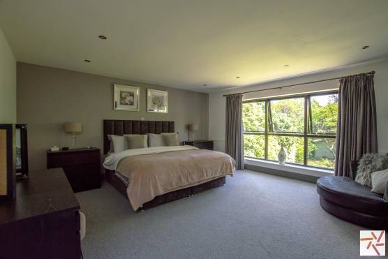 3354C 13 filming location house in Cheshire modern bedroom with large windows