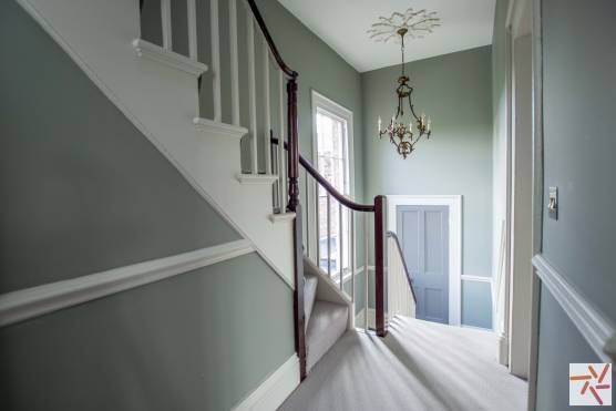 3355C 24 tv shoot location house in Cheshire period property staircase