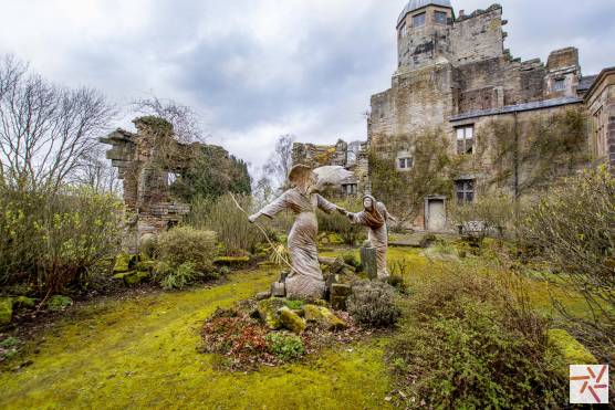 3398S 43 photo shoot location house in Staffordshire Impressive historical property with private ruins