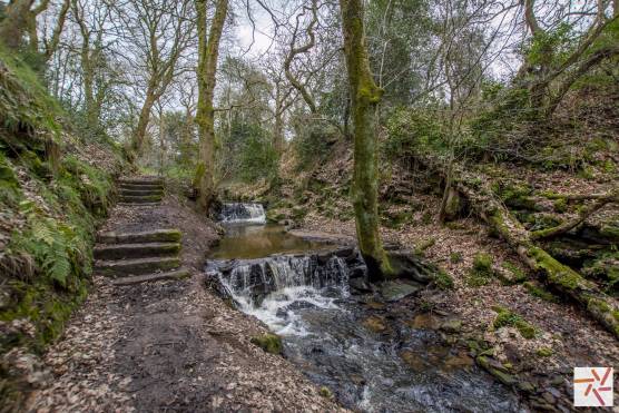 3398S 53 filming location house in Staffordshire historical property with impressive gardens and waterfall