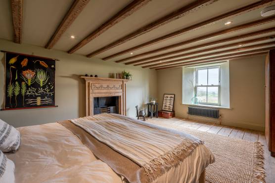 3399N 22 tv shoot location house in North Yorkshire stylish farmhouse with large bedroom