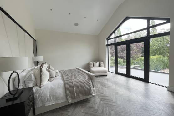 3423C 20 filming location house in Cheshire large contemporary family home with stylish bedroom