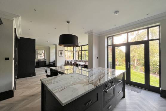 3432M 4 tv drama location house in Manchester stylish open plan kitchen