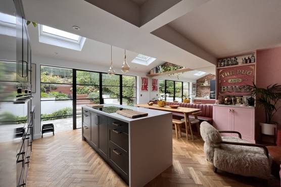 3440W 3 tv drama location house in Leeds stylish open plan kitchen with kitchen island.jpg