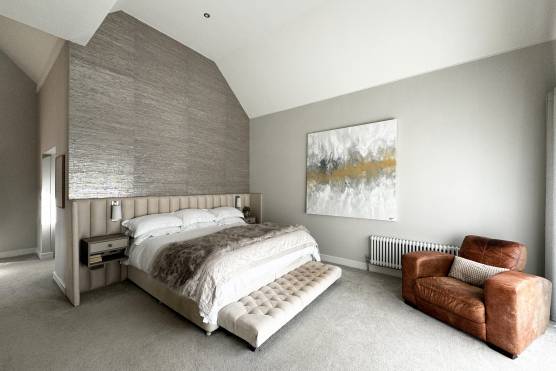 3495C 15 filming location house in Cheshire stylish family home with large bedroom