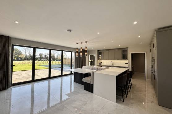 3516L 3 tv drama location house in Lancashire modern open plan kitchen with kitchen island.jpg