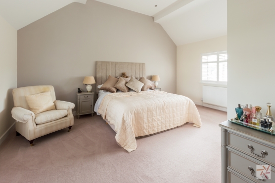 3101W 9 Photo Shoot location in West Yorkshire with neutral coloured bedroom