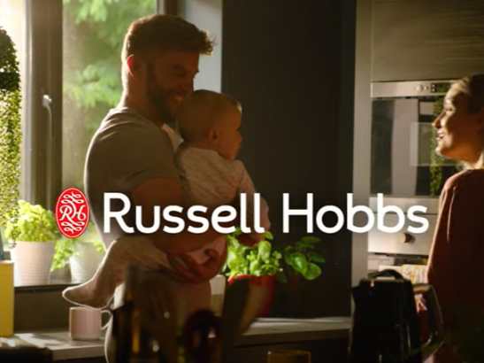 Russell Hobbs film at Leeds location house