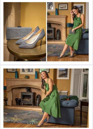 Location house in Leeds used for Lotus Shoes recent photo shoot