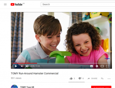 Tomy Toys commercial filmed at Lifestyle Locations 3123N 2